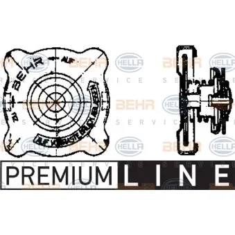 Bouchon de radiateur HELLA