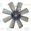 Ventilateur, refroidissement du moteur HELLA 8MV 376 782-401 - Visuel 3
