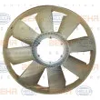 Roue du souffleur, refroidissementdu moteur HELLA 8MV 376 791-291 - Visuel 2