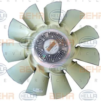 Ventilateur, refroidissement du moteur HELLA 8MV 376 791-661