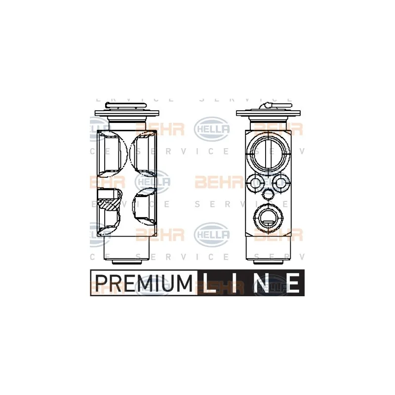 Détendeur, climatisation HELLA 8UW 351 336-161