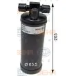 Filtre déshydratant, climatisation HELLA 8FT 351 192-551 - Visuel 3