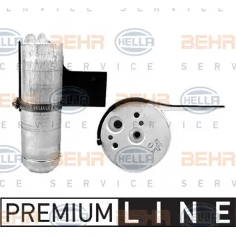 Filtre déshydratant, climatisation HELLA