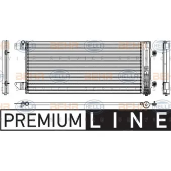 Condenseur, climatisation HELLA