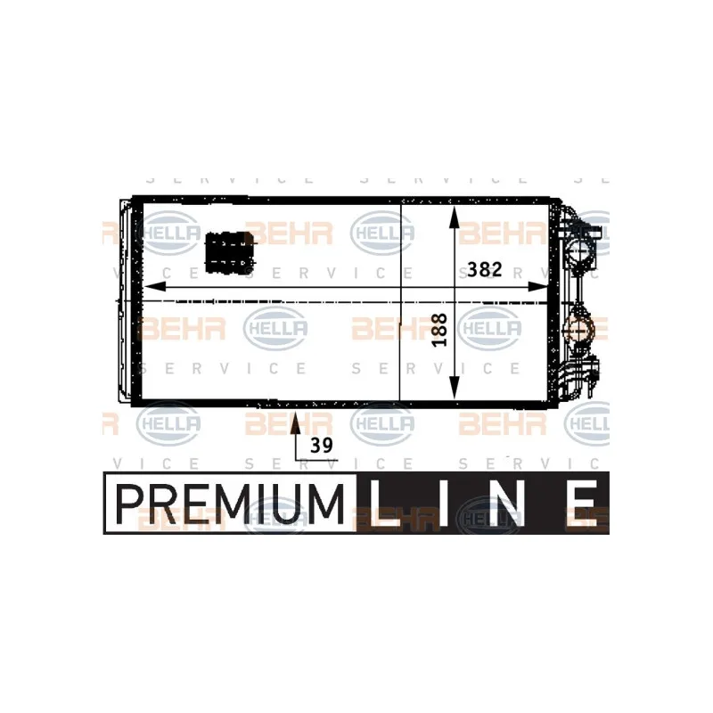 Système de chauffage HELLA 8FH 351 312-411