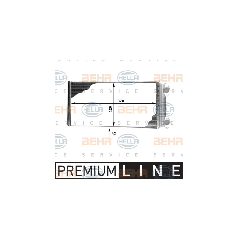 Système de chauffage HELLA 8FH 351 312-491