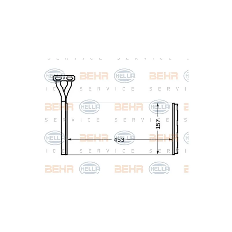 Système de chauffage HELLA 8FH 351 024-391