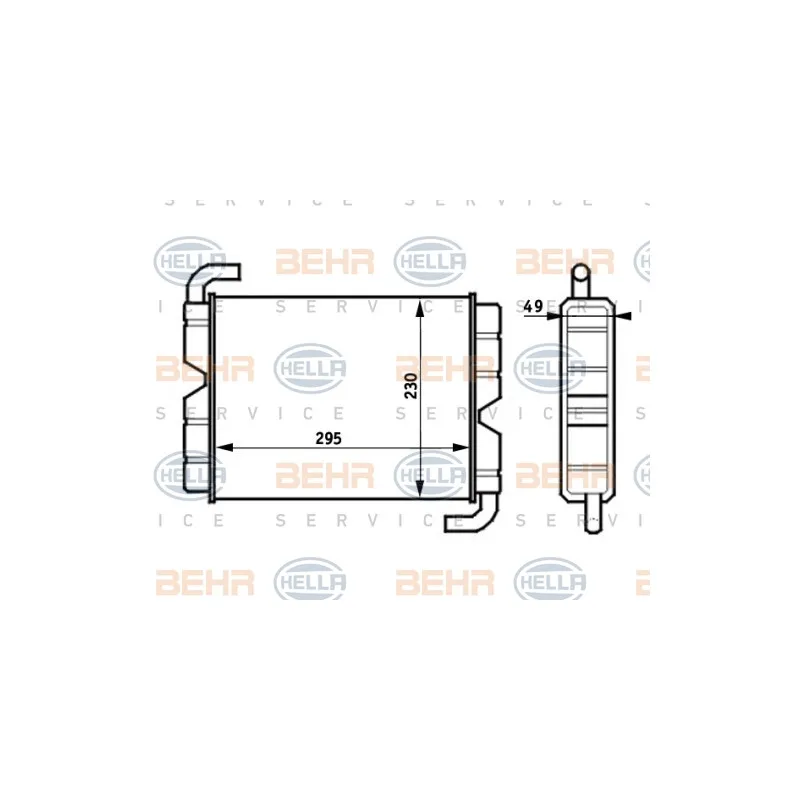 Système de chauffage HELLA 8FH 351 024-381