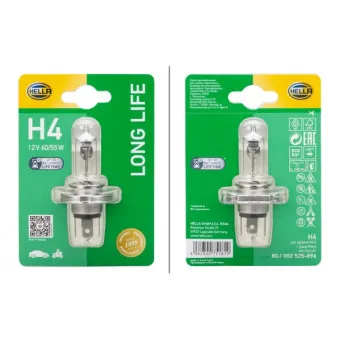 Ampoule, projecteur principal HELLA 8GJ 002 525-896