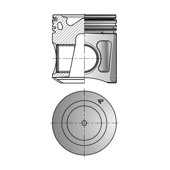 Kit de réparation, Piston/Chemise de cylindre KOLBENSCHMIDT 41478960