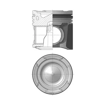 Kit de réparation, Piston/Chemise de cylindre KOLBENSCHMIDT 41120960