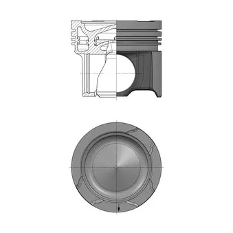 Kit de réparation, Piston/Chemise de cylindre KOLBENSCHMIDT 41177962