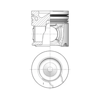 Kit de réparation, Piston/Chemise de cylindre KOLBENSCHMIDT 41263960