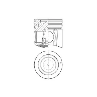 Piston KOLBENSCHMIDT