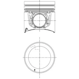 Kit de réparation, Piston/Chemise de cylindre KOLBENSCHMIDT 40264960