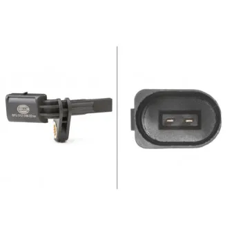 Capteur, vitesse de roue avant droit  HELLA