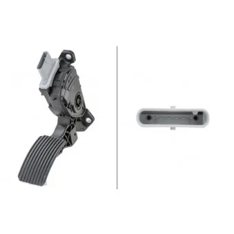 Capteur, position d'accelerateur HELLA