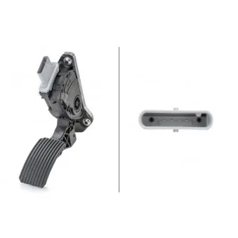 Capteur, position d'accelerateur HELLA