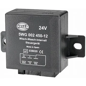 Relais, intervalle d'essuyage HELLA 5WG 002 450-121