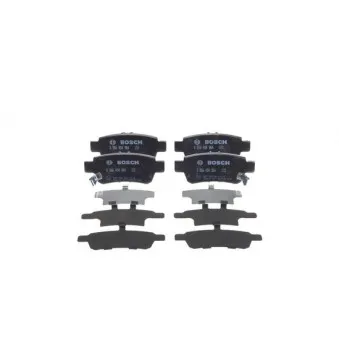 Jeu de 4 plaquettes de frein avant BOSCH 0 986 494 964
