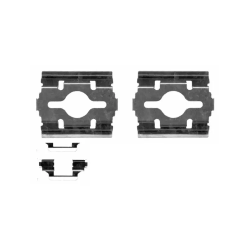 Kit d'accessoires, plaquette de frein à disque HELLA 8DZ 355 203-581