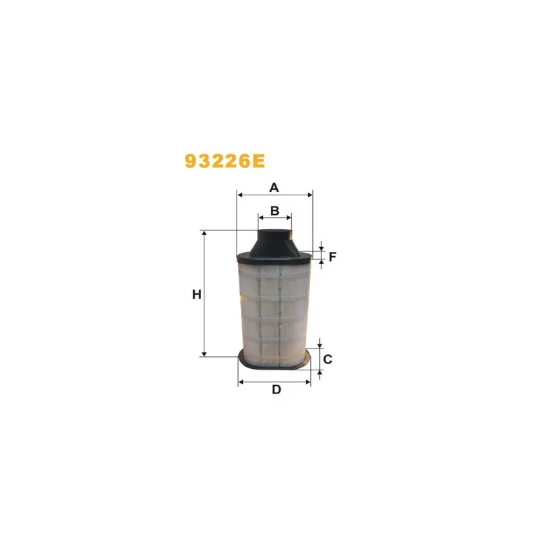 Filtre à air WIX FILTERS 93226E