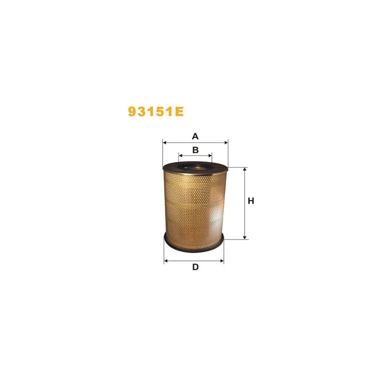 Filtre à air WIX FILTERS 93151E