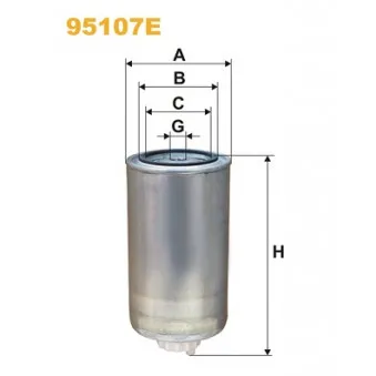 Filtre à carburant WIX FILTERS