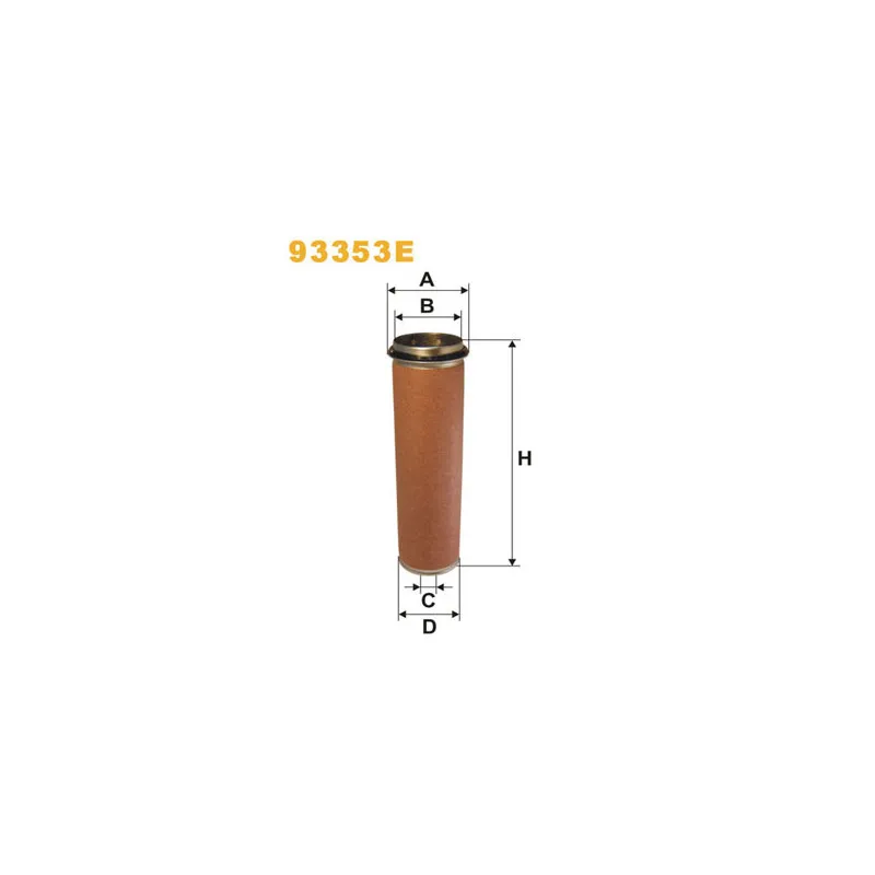 Filtre à air secondaire WIX FILTERS 93353E