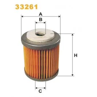 Filtre à carburant WIX FILTERS
