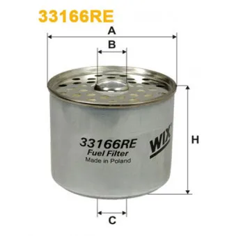 Filtre à carburant WIX FILTERS