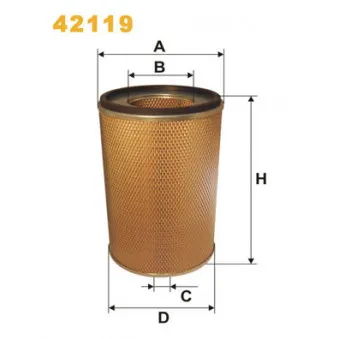 Filtre à air WIX FILTERS