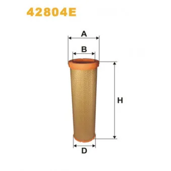 Filtre à air secondaire WIX FILTERS