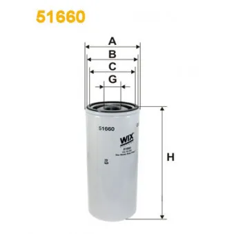 Filtre à huile WIX FILTERS