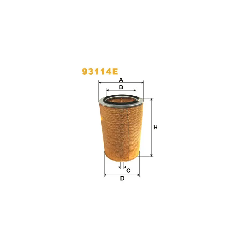 Filtre à air WIX FILTERS 93114E