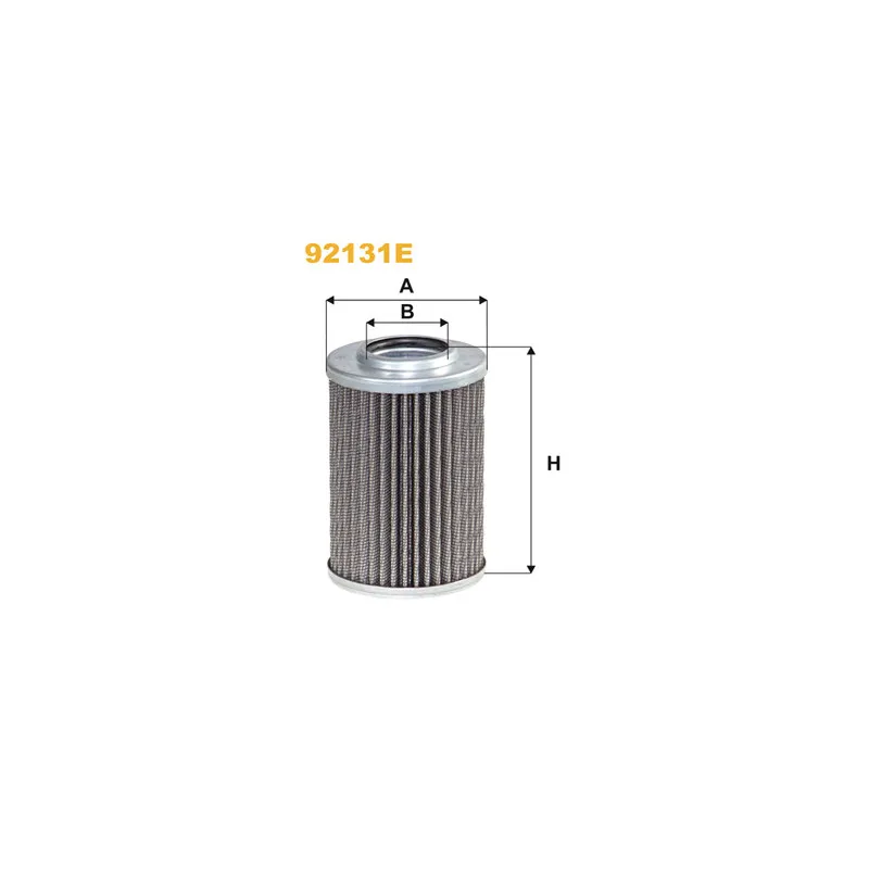 Filtre hydraulique, boîte automatique WIX FILTERS 92131E