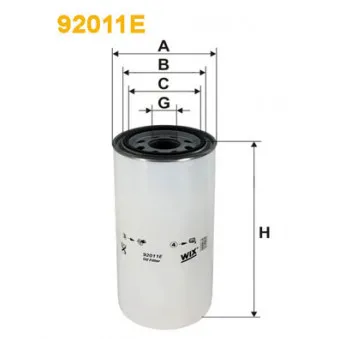 Filtre à huile WIX FILTERS