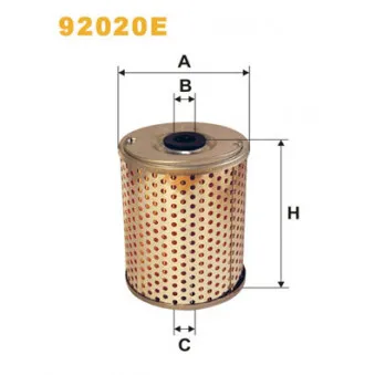 Filtre hydraulique, direction WIX FILTERS