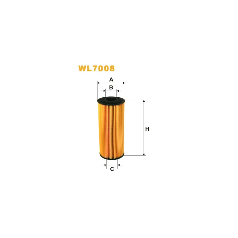 Filtre à huile WIX FILTERS WL7008