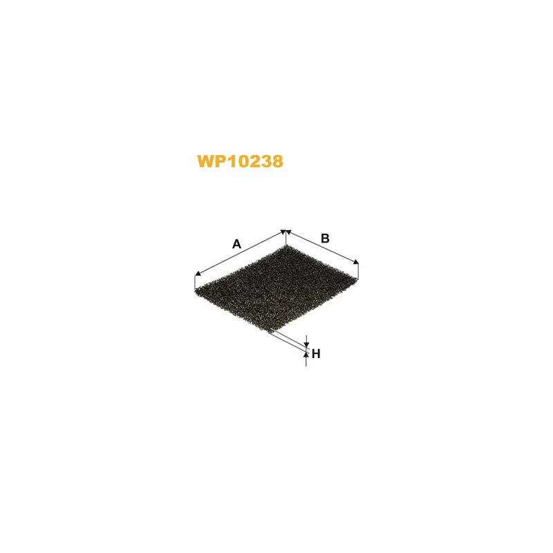 Filtre, air de l'habitacle WIX FILTERS WP10238