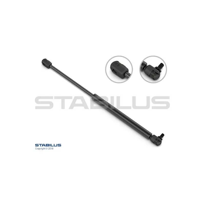 Vérin, porte de compartiment à outils STABILUS 2482LQ