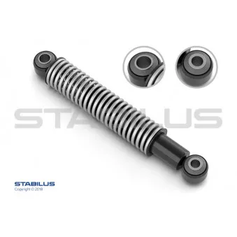 Amortisseur de vibrations, courroie trapézoïdale à nervures STABILUS