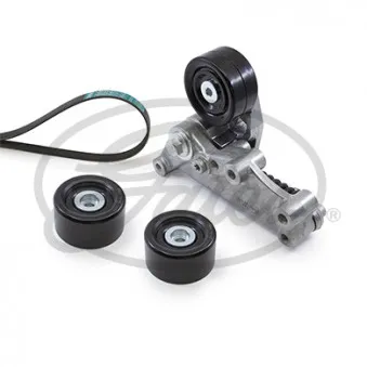 Jeu de courroies trapézoïdales à nervures GATES