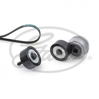 Jeu de courroies trapézoïdales à nervures GATES