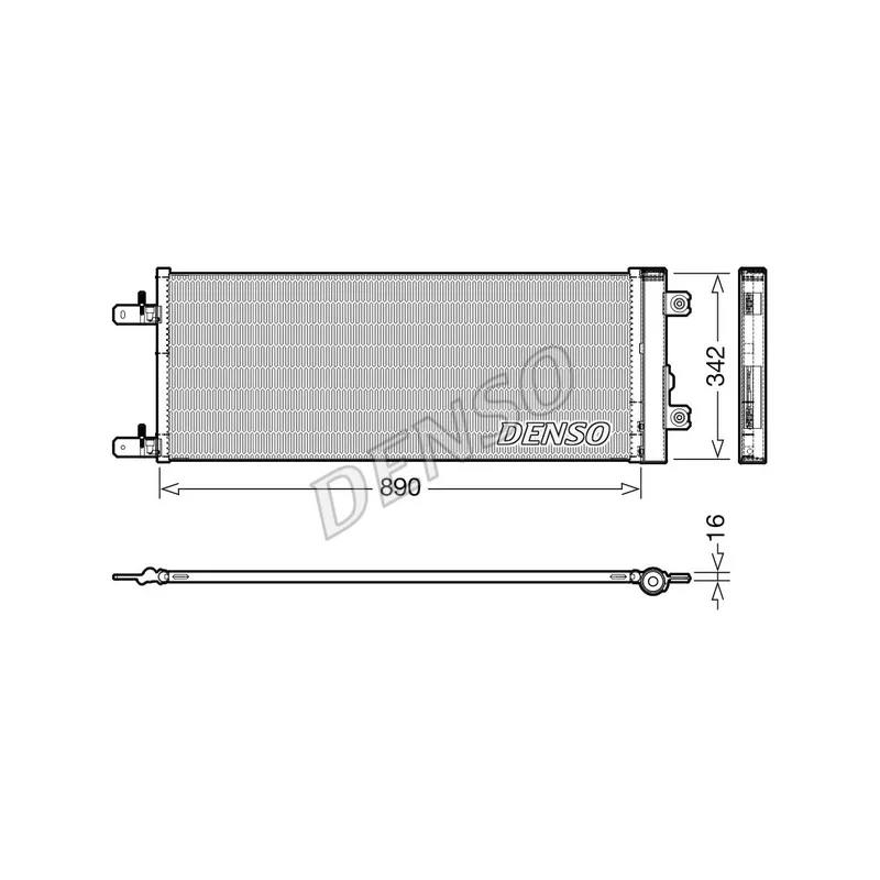 Condenseur, climatisation DENSO DCN99071