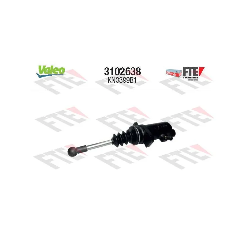 Cylindre récepteur, embrayage FTE 3102638
