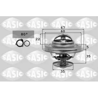 Thermostat d'eau SASIC