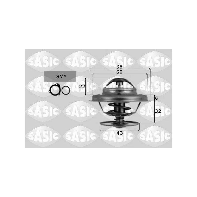 Thermostat d'eau SASIC 9000367