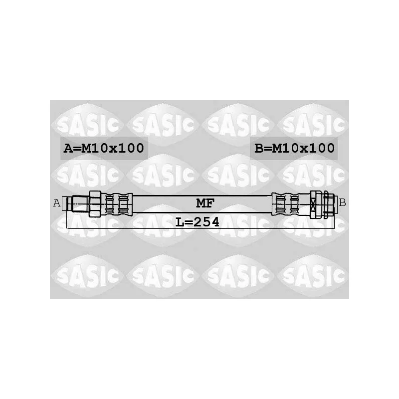 Flexible de frein SASIC 6606038