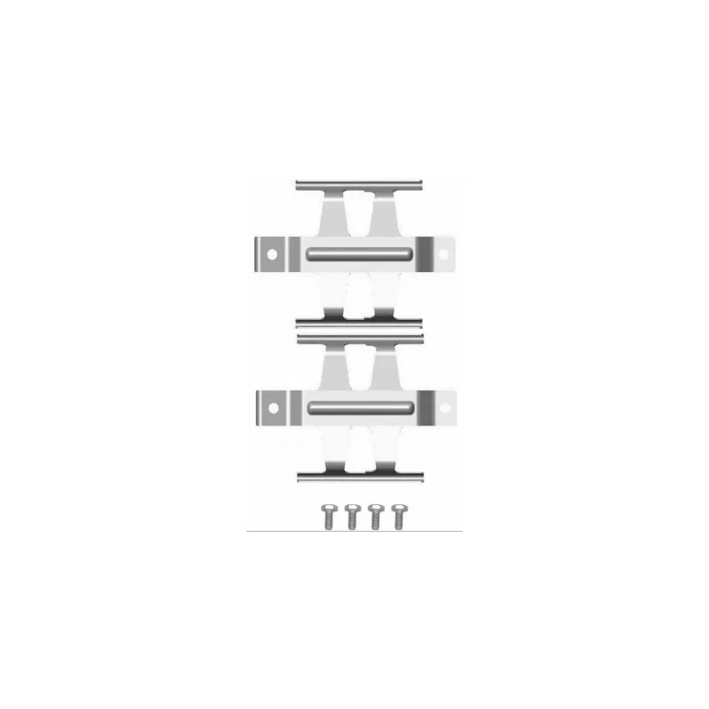 Kit d'accessoires, plaquette de frein à disque MINTEX MBA1687